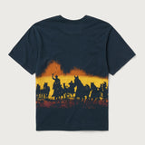 TEE - VELVET MORNING - WASHED BLACK