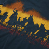 TEE - VELVET MORNING - WASHED BLACK