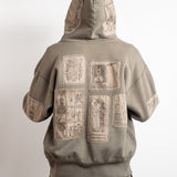 ZIP HOODIE - CABINET - DARK IRON