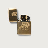 LIGHTER - RUNNING HORSE - GOLD