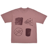 OBJECTS TEE - MAUVE
