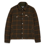 WOOL JACKET - HUNTER BROWN