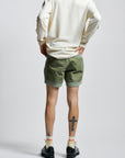 AMUNDSEN - FIELD SHORTS - 5 INCH - BLUE SURF/OLIVE ASH
