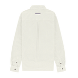 RANGER VELVET HALF ZIP - WHITE