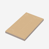 DAILY TASK PAD - BEIGE