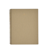NOTEBOOK - TAUPE - GRID