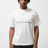 BOOK LABEL TEE - WHITE