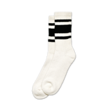 MONO STRIPE CREW - BLACK