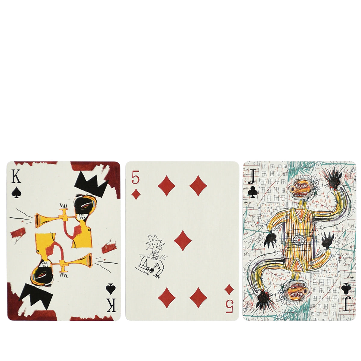 THEORY 11 - PLAYING CARDS - BASQUIAT
