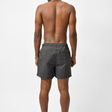 SEERSUCKER MODERN TRUNK - BLACK SEERSUCKER