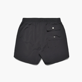 SWIM TRUNK - SOLID BLACK
