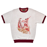 KNIT TEE JACQUARD - SAILING