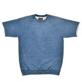 SWEAT SHORT SLEEVE CUT OFF - INDIGO