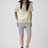 IVY SHORTS SEERSUCKER - BLUE STRIPE