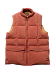 BEAMS+ - DOWN VEST NYLON OXFORD - ORANGE