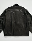 BEAMS+ - MIL FLIGHT JACKET LEATHER - BLACK