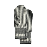 WOOL CASHMERE MITTON - CHARCOAL