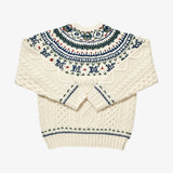 CREW NORDIC CABLE - WHITE