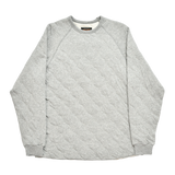 MIL QUILT CREW - GREY