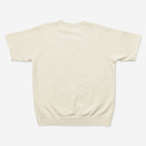 SWEAT SHORT SLEEVE CUT OFF - OATMEAL