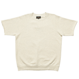SWEAT SHORT SLEEVE CUT OFF - OATMEAL