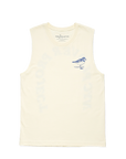 BIRD COLLECTIVE - MUSCLE TANK - PLOVER PROJECT - IVORY