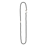 BEADED NECKLACE - BLACK