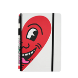 VOL 292 NOTEBOOK - HEART KEITH HARING