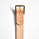 STANDARD WORKS BELT - NATURAL