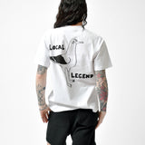TEE - LOCAL LEGEND REDONE - WHITE