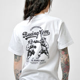 TEE - CURRICULUM BOXING GYM - WHITE
