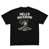 TEE - HELL'S BACKBONE - BLACK