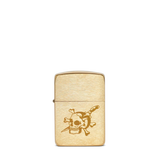 BRASS LIGHTER - SKULL
