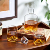 MOUNTAIN DECANTER AND TUMBLERS SET