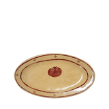 TOMATO OVAL BISTRO PLATE