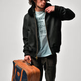 FLYERS CLUB JACKET - BLACK/BLACK