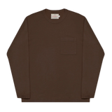 LONG SLEEVE TEE - BROWN