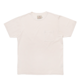 SINGLE POCKET TEE - NATURAL