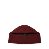 WOOL WATCH CAP - BURGUNDY