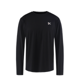 LIGHTWEIGHT LONG SLEEVE TEE - BLACK