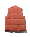 BEAMS+ - DOWN VEST NYLON OXFORD - ORANGE