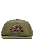 DUCK CAMP - HOG HAT - MILITARY GREEN