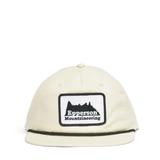 SNAPBACK PATCH CAP - BIRCH/BLACK