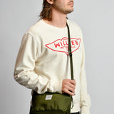 SHOULDER POUCH - MOSS
