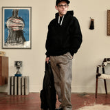 SWEAT PULLOVER HOODIE - BLACK