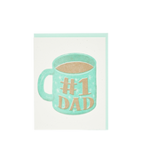 GREETING CARD - #1 DAD