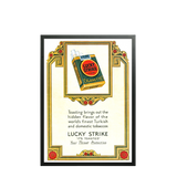 VINTAGE POSTER - ART DECO LUCKY STRIKE