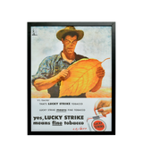 VINTAGE POSTER - LUCKY STRIKE