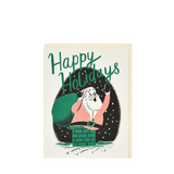 GREETING CARD - SANTA CHIMNEY