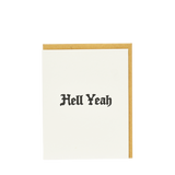HELL YEAH GREETING CARD